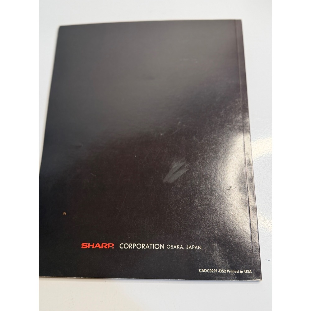 VTG Sharp Carousel Microwave Cook Book Multi Color Retro Kitchen Recipe Guide - Picture 5 of 5